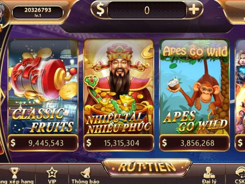 Game Slot Vòng Quay May Mắn Bong789